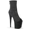 Pleaser - FLAMINGO1031GM Bottes de plateforme, Pole dance chaussures - Noir Product image
